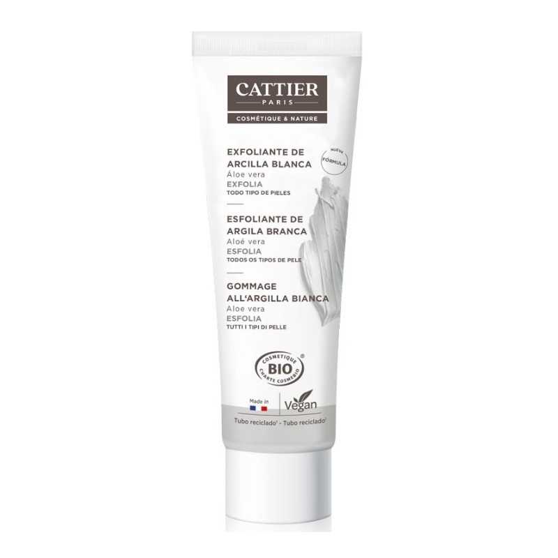 Exfoliante De Arcilla Blanca 100 Ml Cattier Exfoliante De Arcilla Blanca 100 Ml Cattier