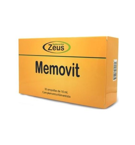 Memovit Estudial 30 Ampollas Zeus