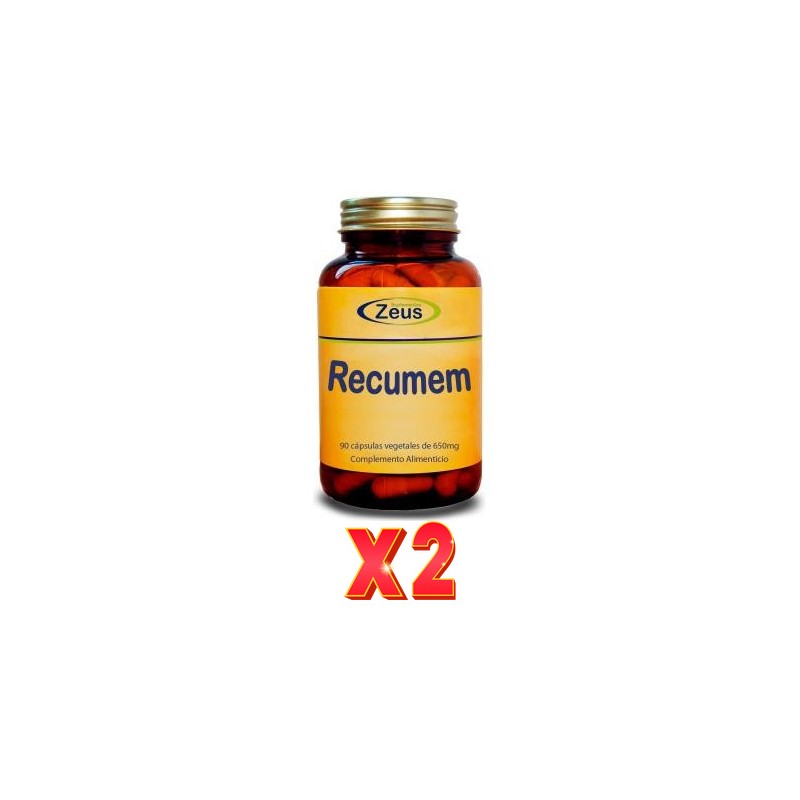 Pack de 2 unidades Recumem (Recuer Da) 90 Capsulas Zeus
