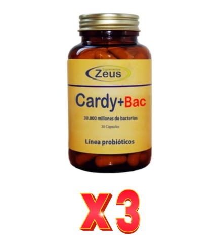 Pack 3 unidades Cardy + Bac 30 Cápsula