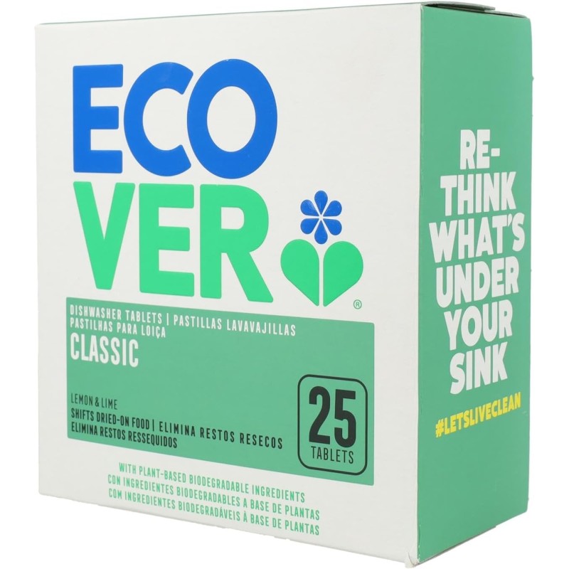 Lavavajillas Maquina Classic Ecover 25 Tab Ecover