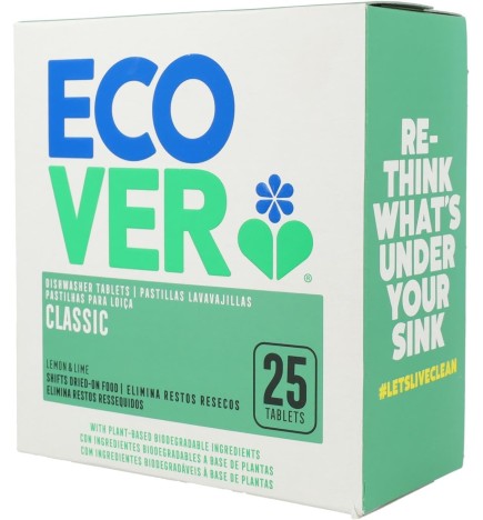 Lavavajillas Maquina Classic Ecover 25 Tab Ecover