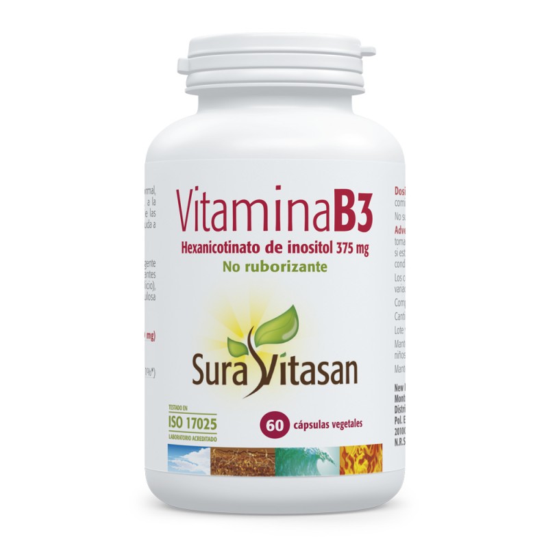 Vitamina B3 60 Cápsulas Sura Vitasan