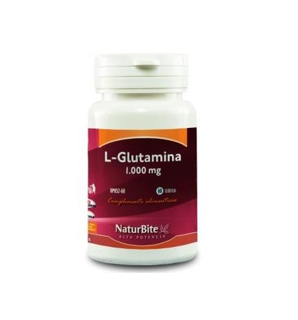 L-Glutamina 1.000Mg 60 Tabletas Naturbite