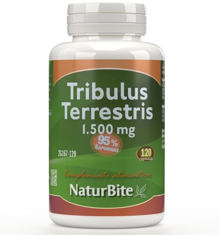 Tribulus Terrestris 95% Saponinas 120 Comprimidos Naturbite