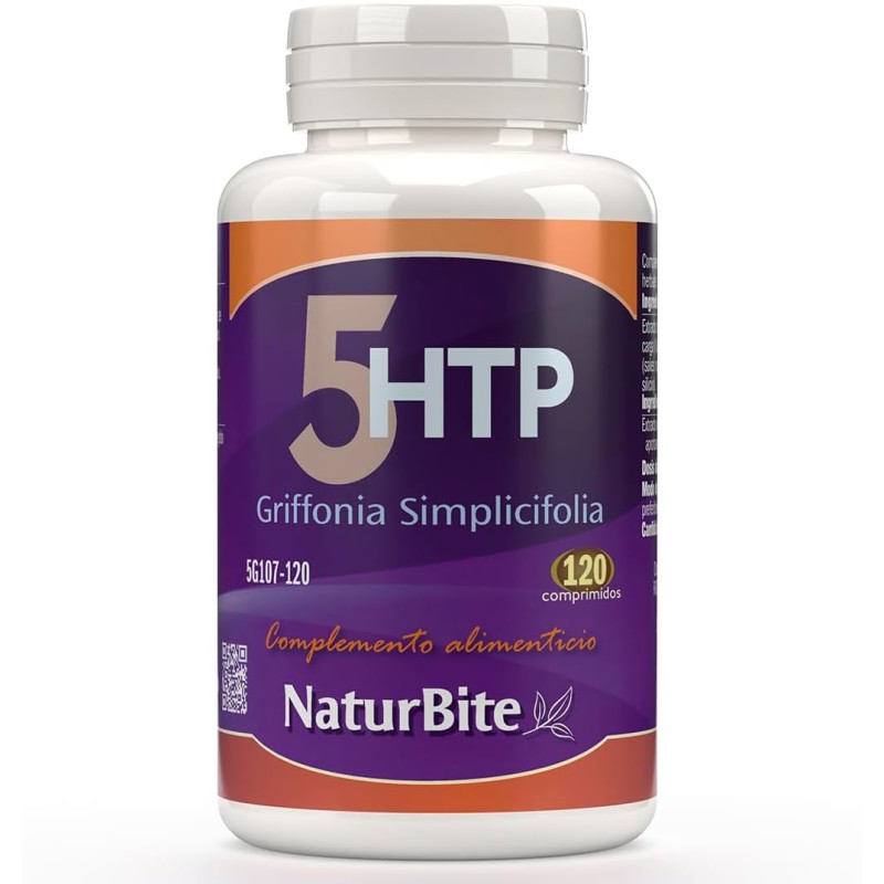 5Htp Griffonia Simplicifolia 120 Comprimidos Naturbite 5Htp Griffonia Simplicifolia 120 Comprimidos Naturbite