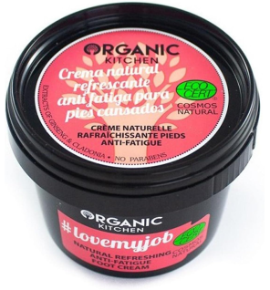 #Lovemyjob Crema Antifatiga Para Pies 100 Ml Organic Kitchen