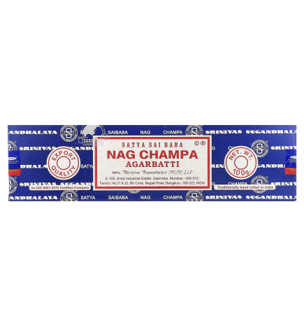 Incienso Satya Sai Baba 15 Gramos Nag Champa