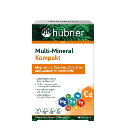 Multi-Mineral Kompakt 60 cápsulas de Dimefar Desperdicio Cero