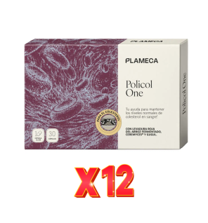 Pack de 12 unidades Policol One Fórmula Mejorada 30 Cápsulas Vegetales Plameca