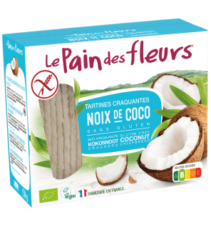 Cracker Coco 150 Gramos Bio Sg Vegan Le Pain Des Fleurs