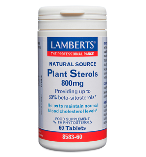 Esteroles Vegetales 800 Mg 60 Tabletas Lamberts