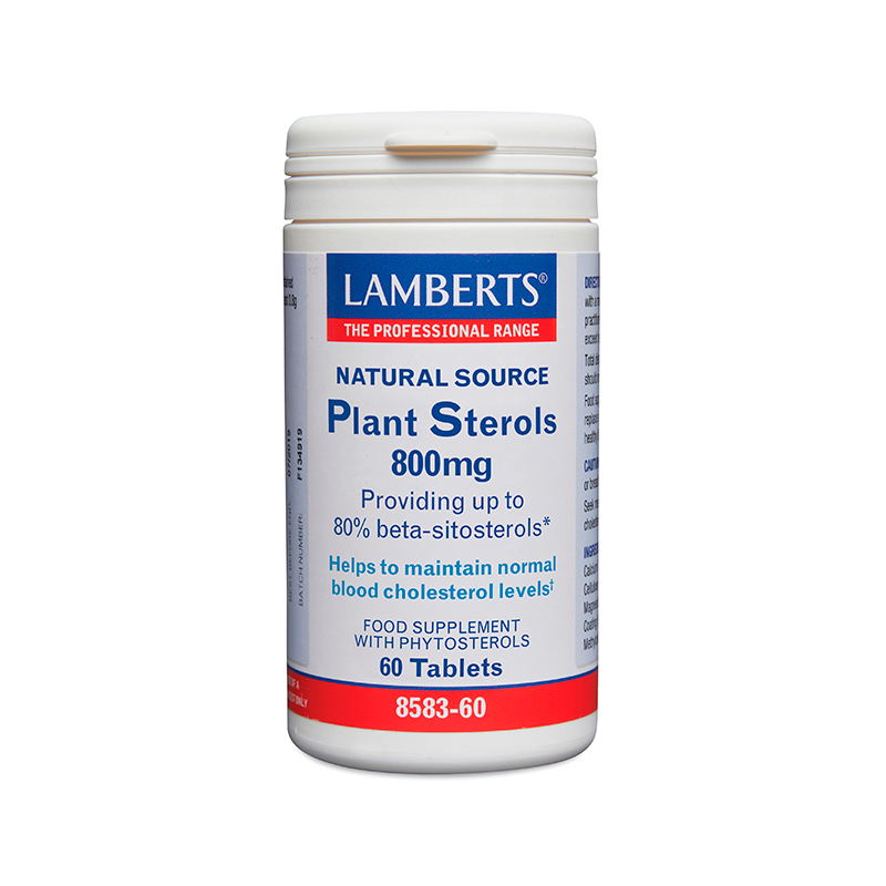 Esteroles Vegetales 800 Mg 60 Tabletas Lamberts
