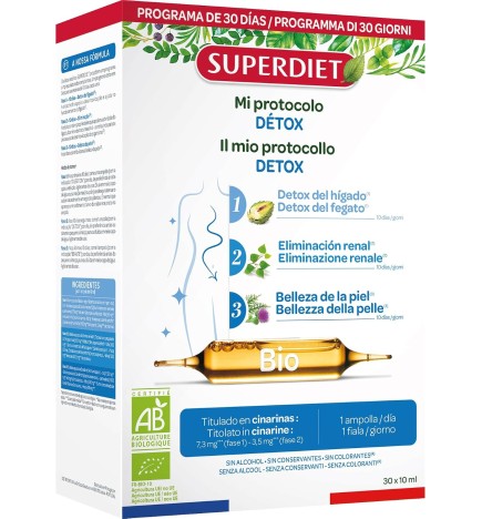Mi Protocolo Detox Bio 30 Ampollas Superdiet