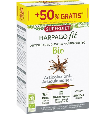 Harpagofit Bio 20 Ampollas 10 Ml Superdiet