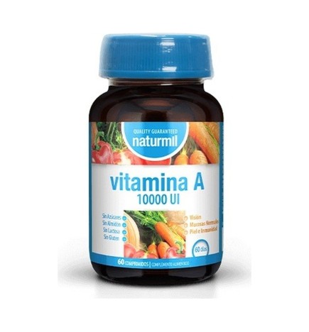 Vitamina A 10 000 Ui 60 Comprimidos Dietmed