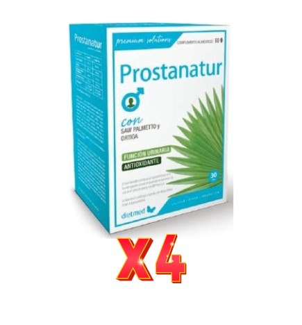 Pack de 4 unidades Prostanatur 60 Perlas Dietmed