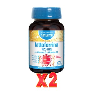 Pack de 2 unidades Lactoferrina 125 Mg 30 Comprimidos Dietmed