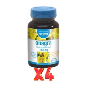 Pack de 4 unidades Onagra 1000 Mg 60 Cápsulas Dietmed