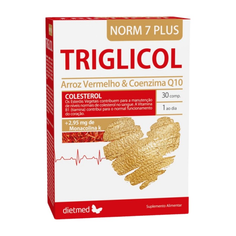 Triglicol Norm 7 Plus 30 Comprimidos Dietmed Triglicol Norm 7 Plus 30 Comprimidos Dietmed