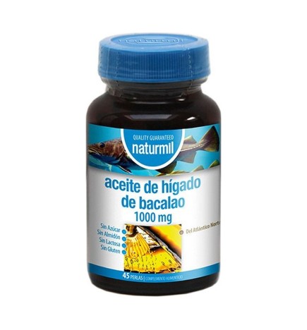 Aceite De Hígado De Bacalao 1000 Mg 45 Perlas Dietmed