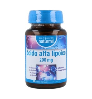 Acido Alfa Lipoico 200 Mg 60 Cápsulas Dietmed