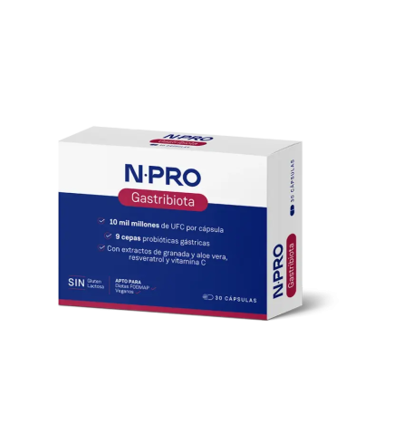 NPro Gastribiota 30 Cápsulas NPro