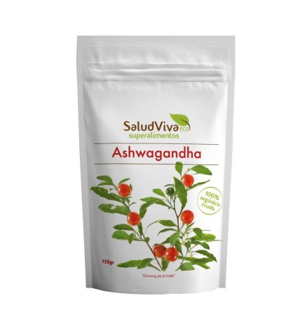 Ashwagandha en Polvo Eco 125 Gramos Salud Viva
