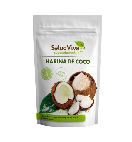 Harina de Coco 250 Gramos Eco Salud Viva