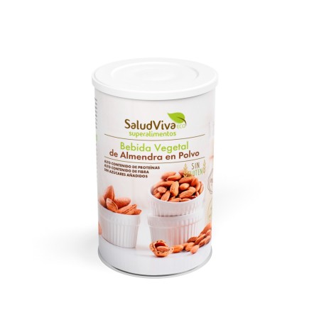 Leche de almendra Eco 400 Gramos Salud Viva