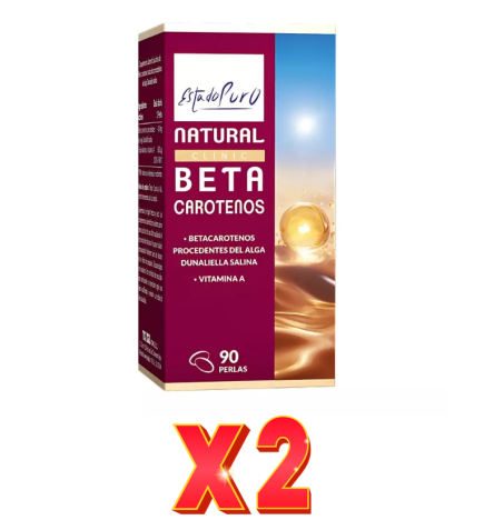 Pack de 2 unidades Betacarotenos 90 Perlas Tongil