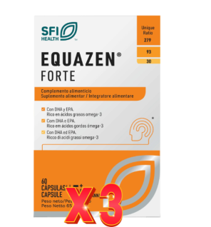 Pack de 3 unidades Equazen Forte 60 cápsulas Vitae