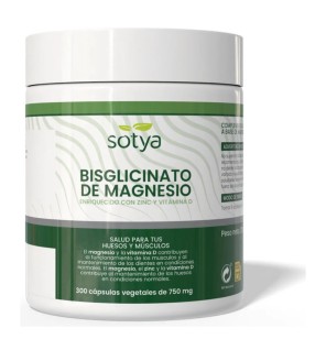 Bisglicinato De Magnesio 750Mg 300 Caps Sotya