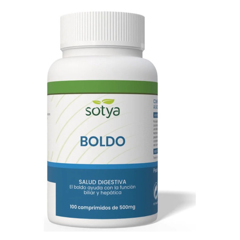 Boldo 500 Mg 100 Comprimidos Sotya