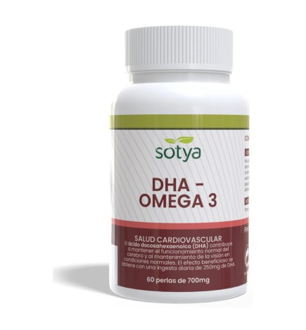 Dha Omega3 700Mg 60 Perlas Sotya