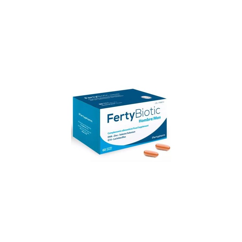 Fertybiotic Hombre 60 Caps Fertybiotic Fertybiotic Hombre 60 Caps Fertybiotic