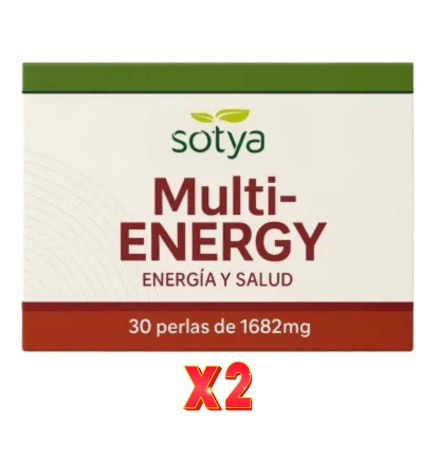Pack De 2 Unidades Multi-Energy 1682Mg 30 Perlas Sotya