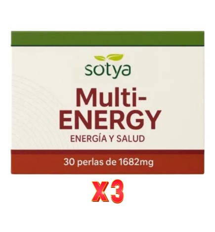 Pack De 3 Unidades Multi-Energy 1682Mg 30 Perlas Sotya
