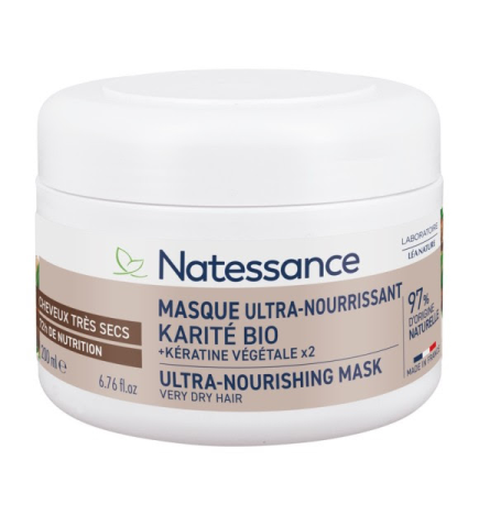 Mascarilla Ultra Nutritiva Karité 200 Ml Natessance