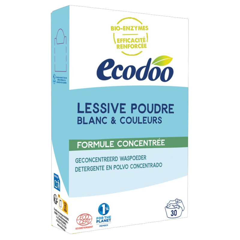 Detergente Polvo Concentrado 750 Gramos Ecodoo