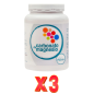 Pack de 3 unidades Carbonato Magnesio 200 Gramos Plantis Artesania