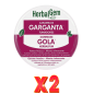Pack de 2 unidades Caramelos Garganta Fumadores 45 Gramos Herbalgem