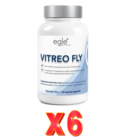 Pack de 6 unidades Vitreo Fly 60 Cápsulas Egle