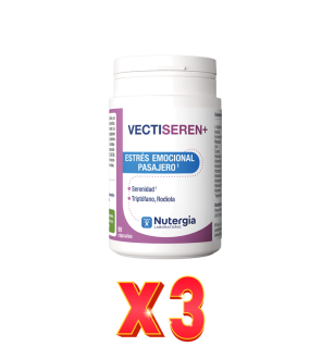 Pack de 3 unidades VectiSeren+ 90 Cápsulas Nutergia