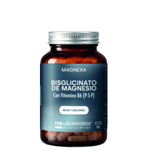 Bisglicinato de Magnesio + B6 (P-5-P) 90 comprimidos de Magnexa