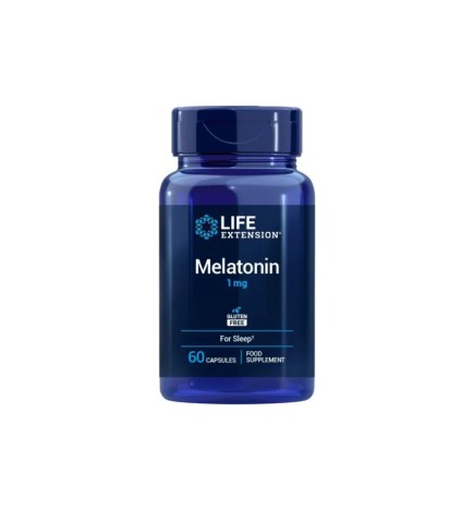 Melatonin 1 mg 60 cápsulas de Life Extension