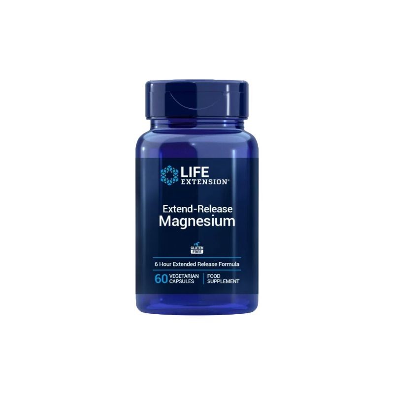 Extend-release magnesium 60 cápsulas de Life Extension Extend-release magnesium 60 cápsulas de Life Extension