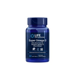 Super omega-3 epa/dha witg sesame lignans & olive extract 60 perlas de Life Extension