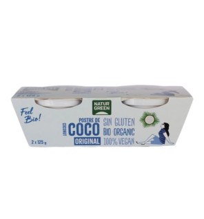 Postre de coco original de Naturgreen