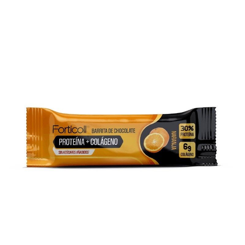 Barrita proteina colageno naranja 12x50 gramos de FORTICOLL